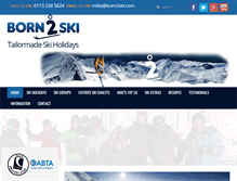 Tablet Screenshot of born2ski.com